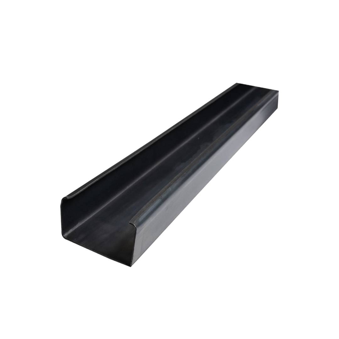 Polin c negro 3x2 pulgadas x 6 metros chapa 16(1.50mm)