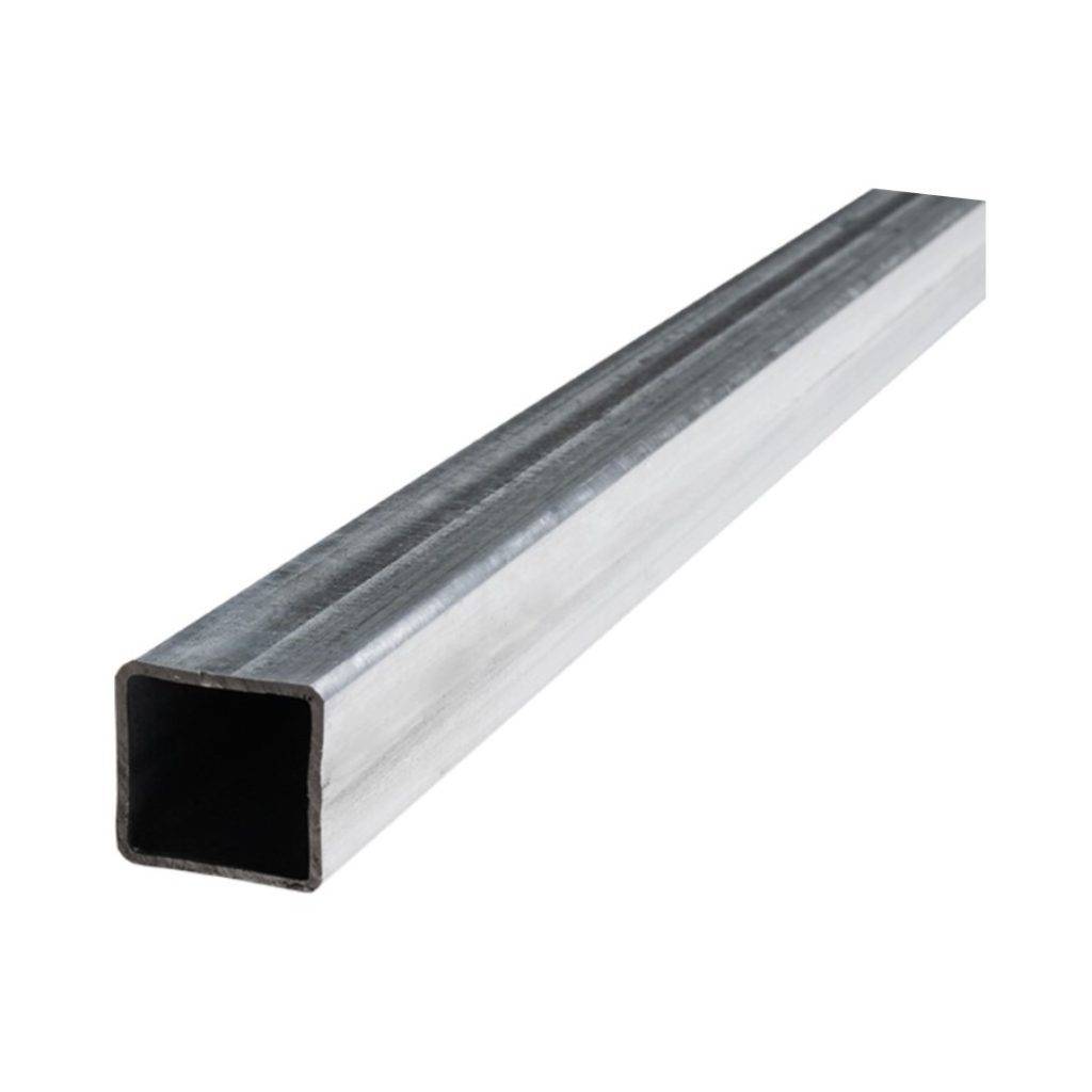 Tubería galvanizada cuadrada 4 pulgadas chapa 17 (1.35mm)