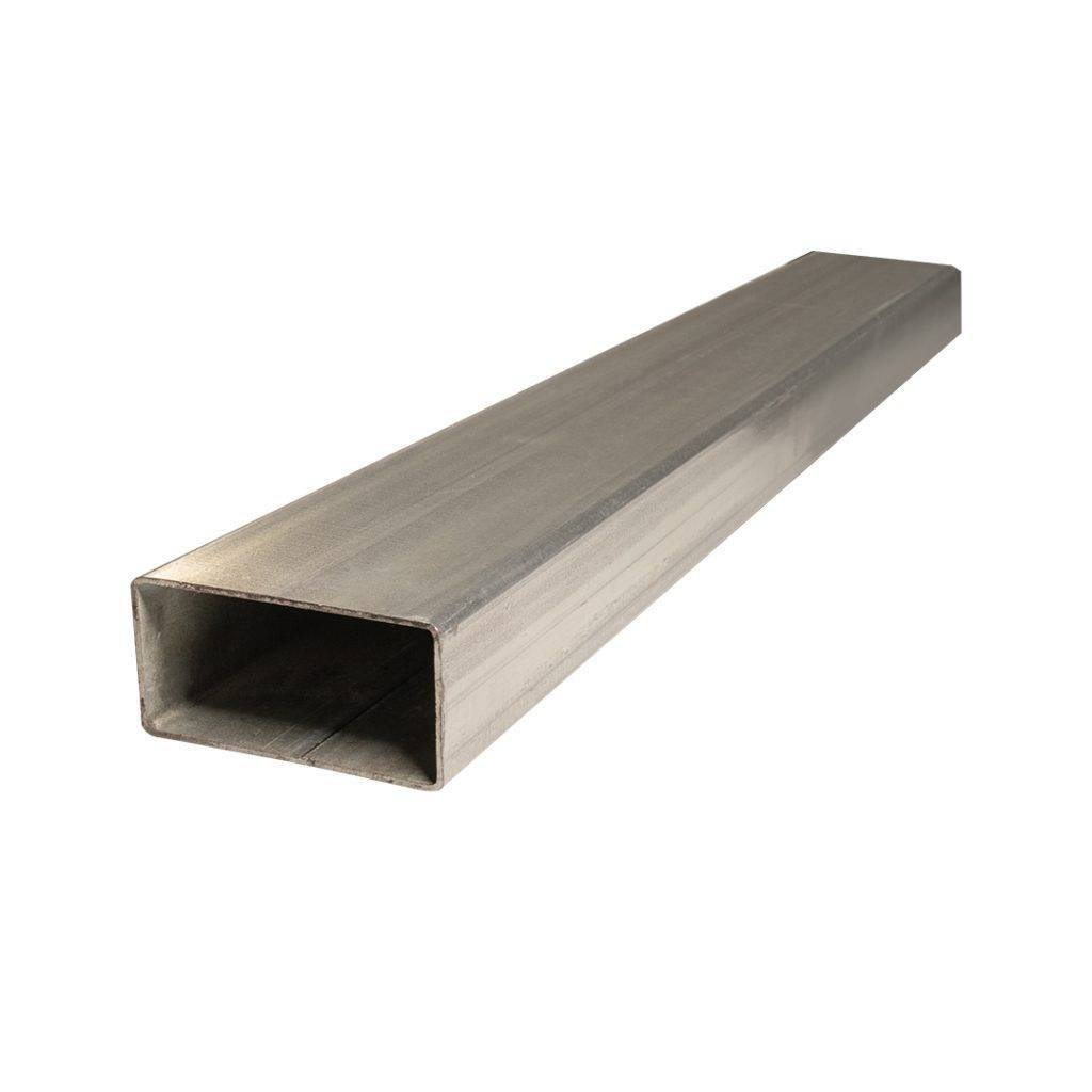 Tubería galvanizada rectangular 4x2 chapa 16 (1.35mm)