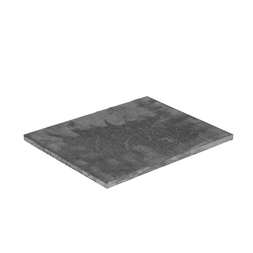 Placa de hierro negro 2x1 mts de 5/8 pulgada - legitima