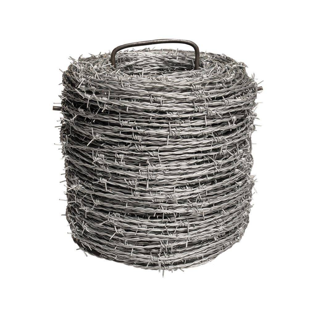 Alambre espigado galvanizado de 200 varas