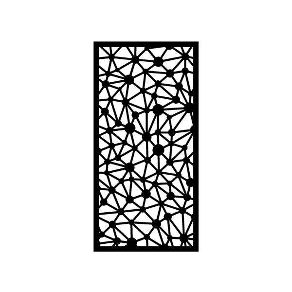 Pantalla metálica corte laser s104 para decoración interior o exterior