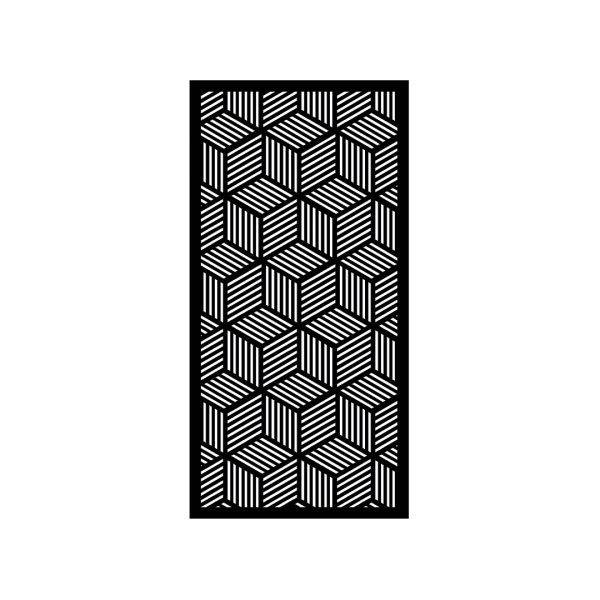 Pantalla metálica corte laser s156 para decoración interior o exterior
