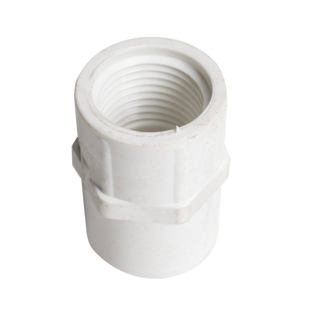 Adaptador hembra pvc de 1/2 pulgada