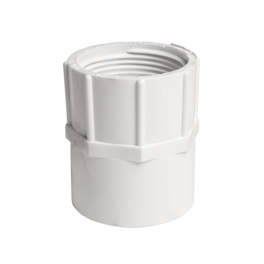 Adaptador hembra pvc de 1-1/4 pulgada