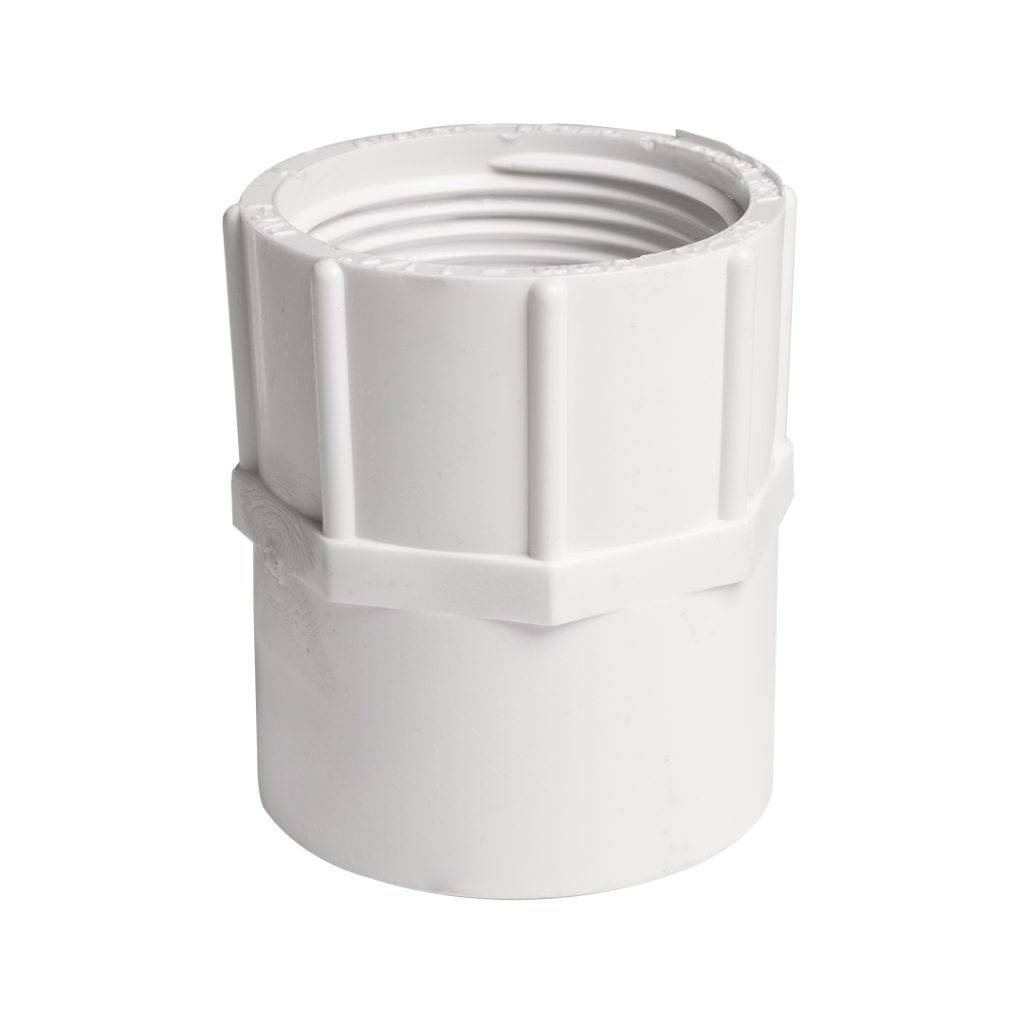 Adaptador hembra pvc de 1-1/2 pulgada