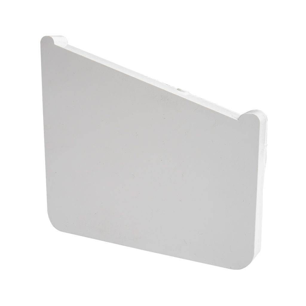 Tapa para canaleta de pvc lisa