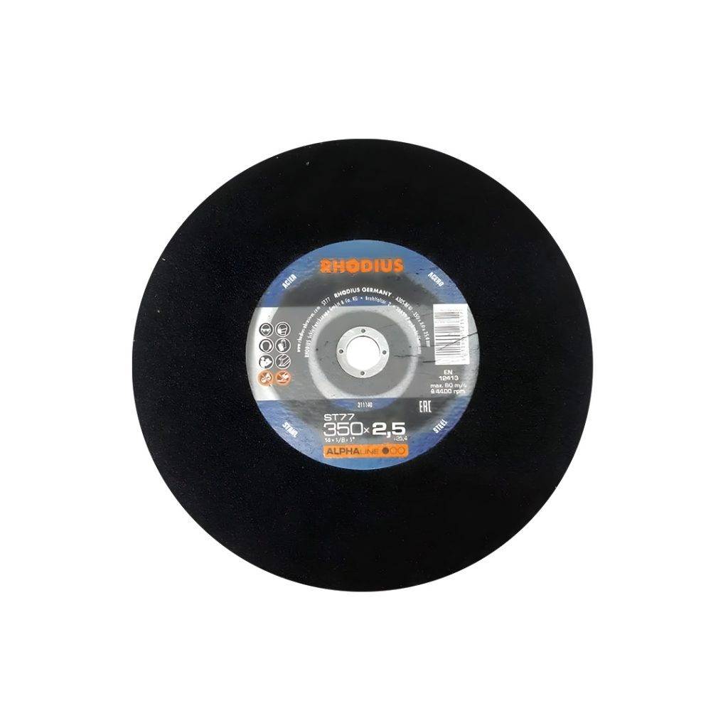 Disco para hierro 14 pulgadas X 3/32 pulgadas PRO marca RHODIUS