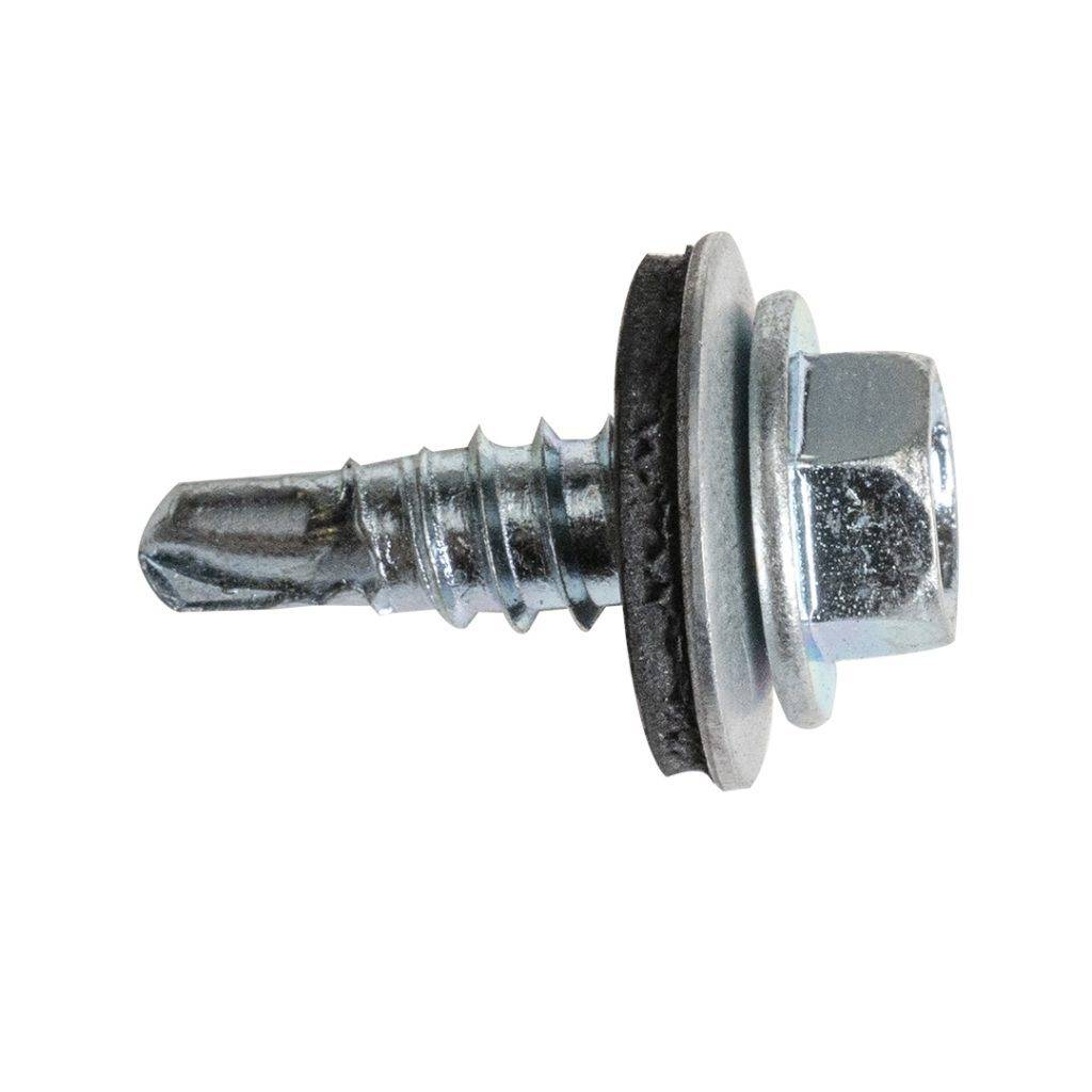 Tornillo zincalor para lámina / polin de 7/8 pulgada