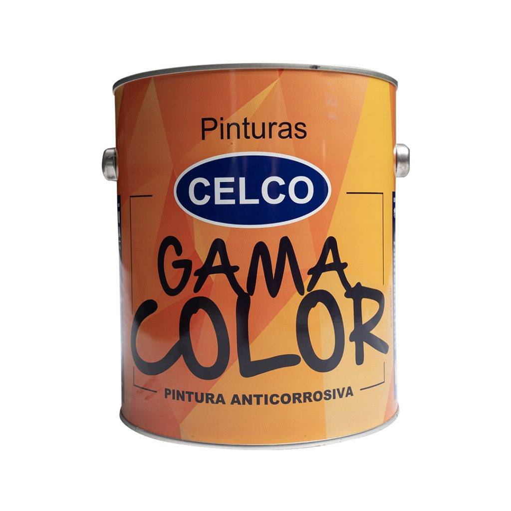 Pintura anticorrosiva gama de Celco galón