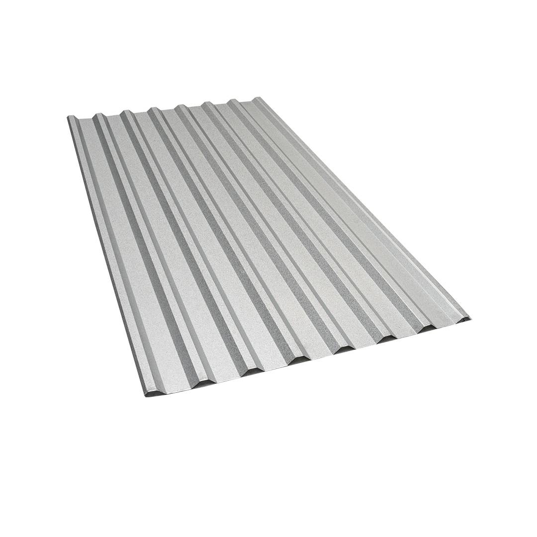 Lámina de aluminio zinc estandar 6.00 metros 0.35mm a100