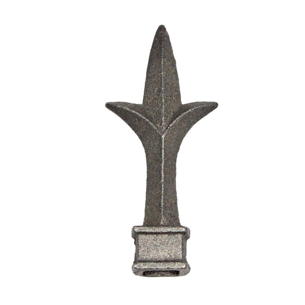 Hierro forjado punta lanza 1/2 pulgada (731-5)