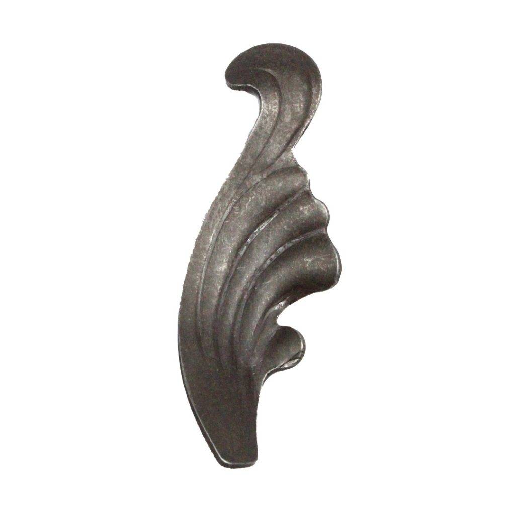 Hierro forjado hoja izquierda (136-1)