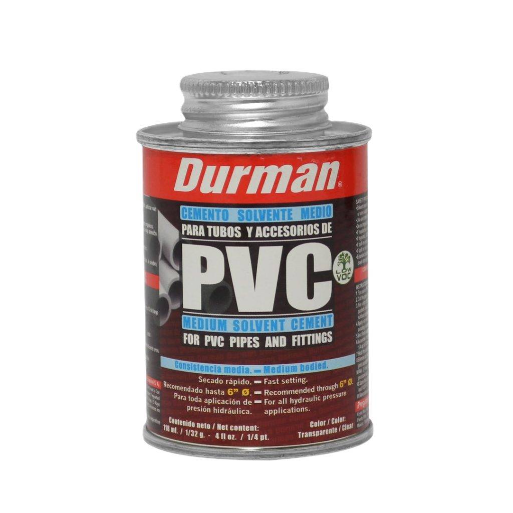 Pegamento para pvc DURMAN 1/32 GRAMOS (D2019356)