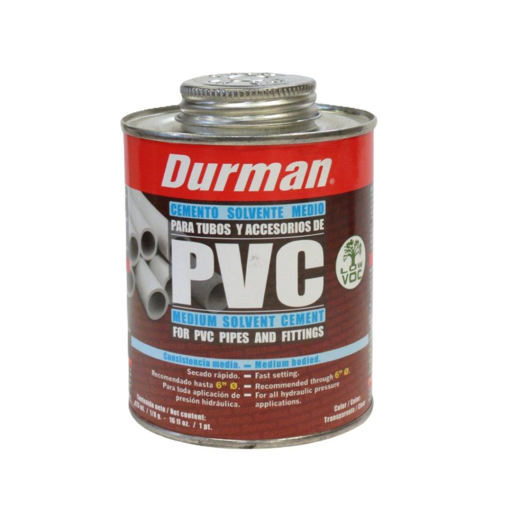 Pegamento para pvc DURMAN 1/8 GRAMOS (D2019358)