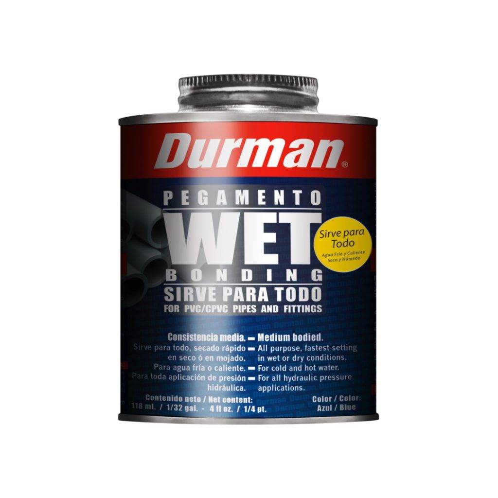 Pegamento d wet bonding de pvc 1/32 de galón (0.08 itros)