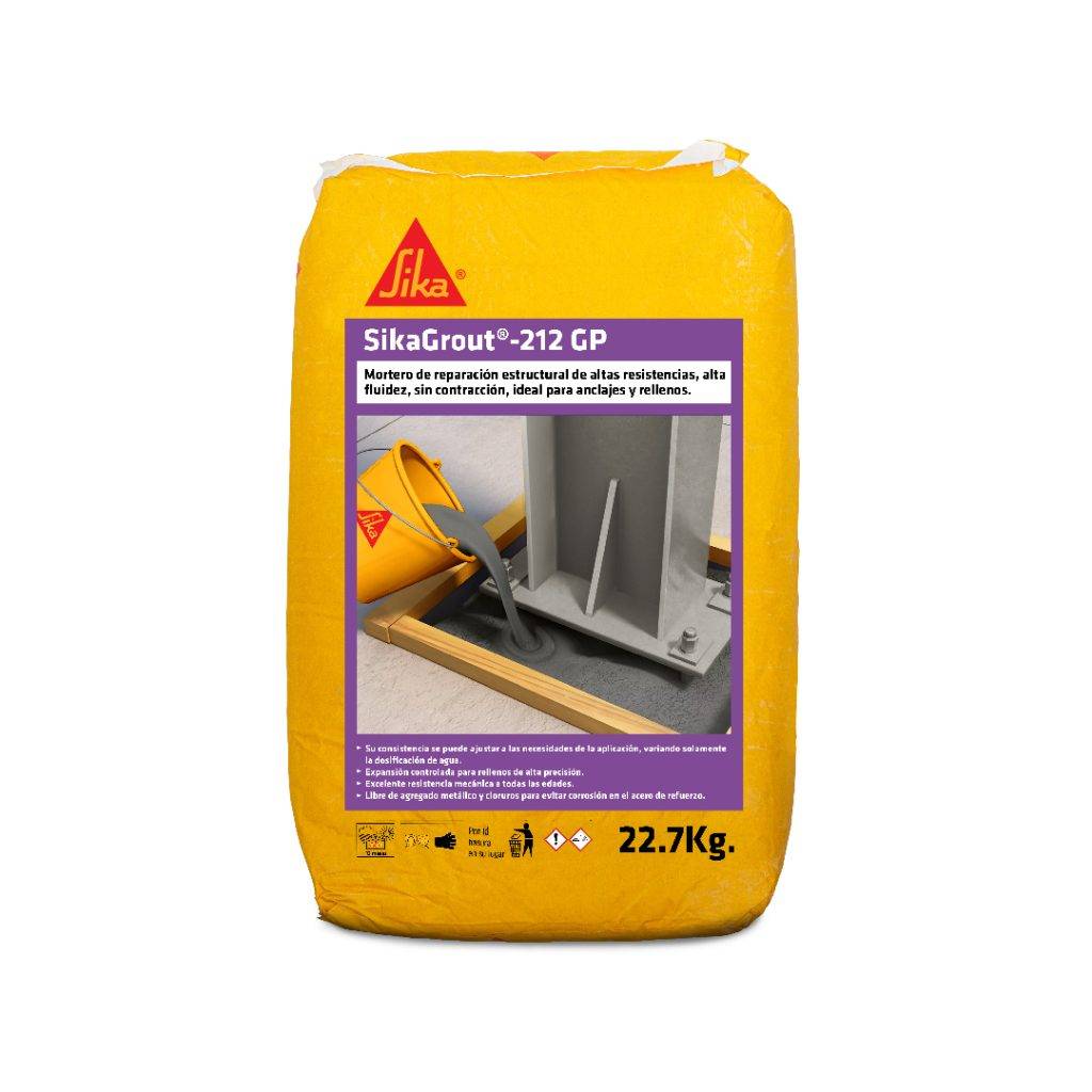 Mortero cementico concreto SIKAGROUT-212 GP SACO 22.7 KG (600911)