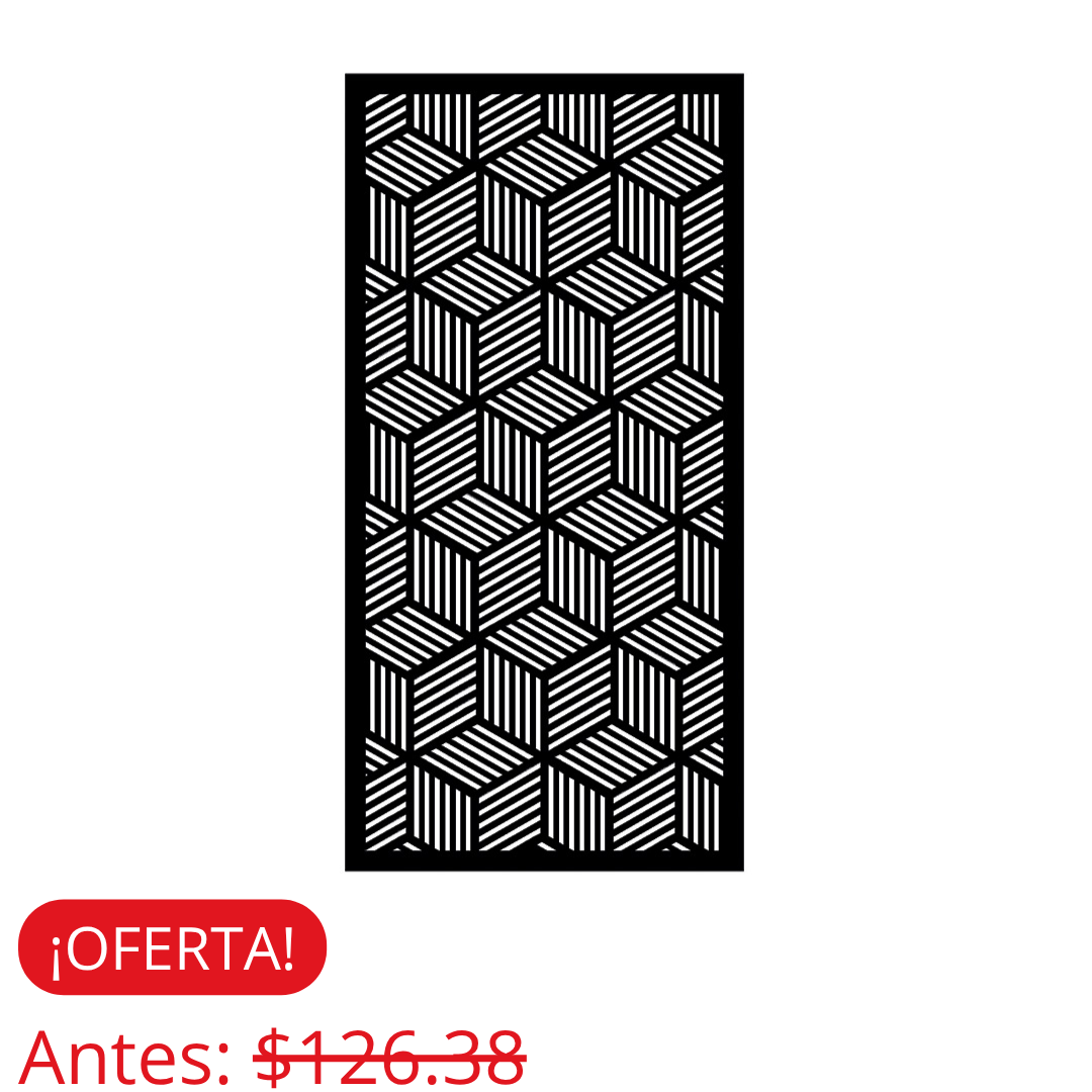 Pantallas metalicas decorativas